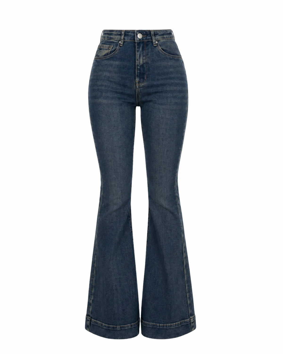 NINA - JEANS A ZAMPA PUSH-UP