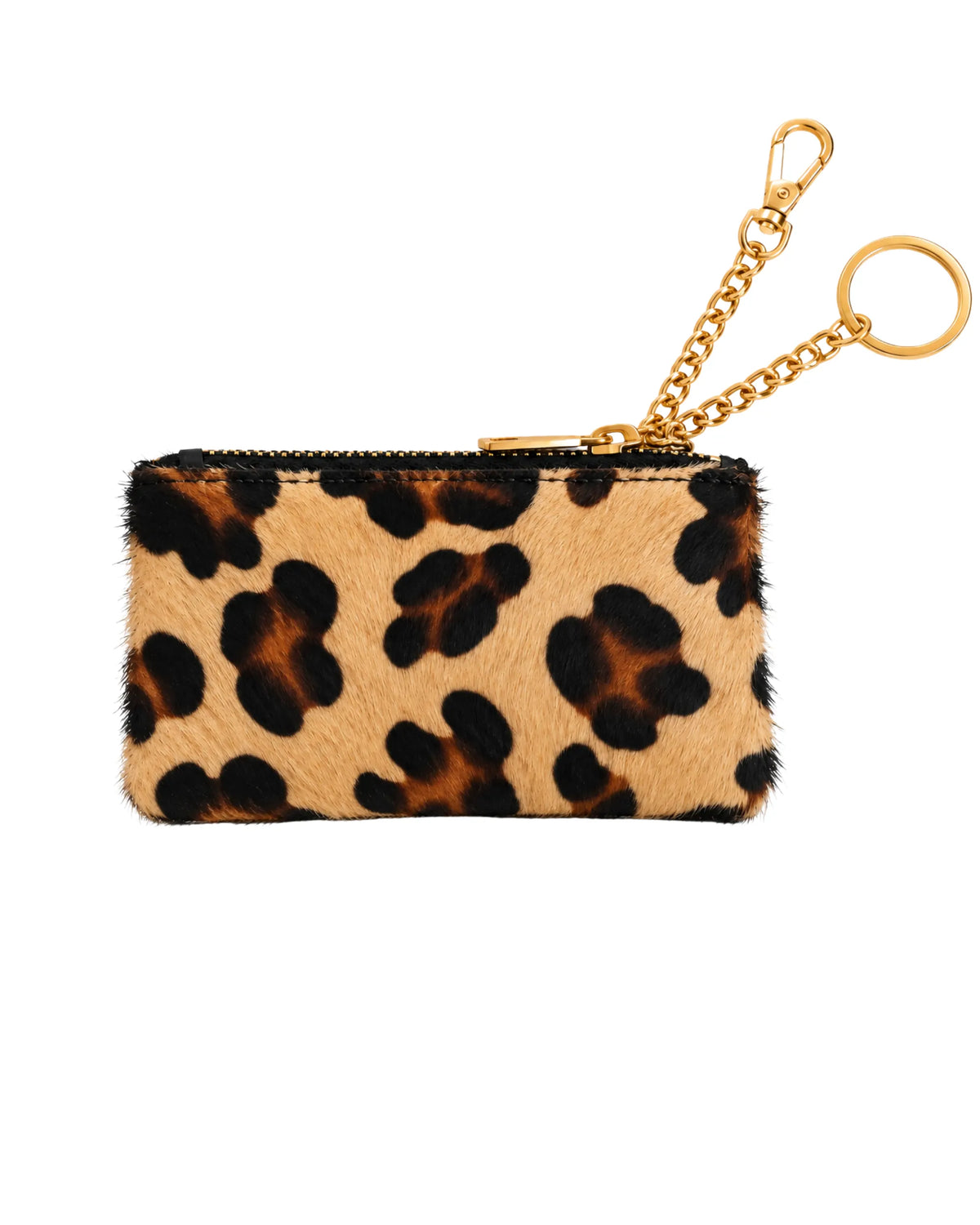 PORTA MONETE/ PORTACHIAVI CAVALLINO LEOPARDATO