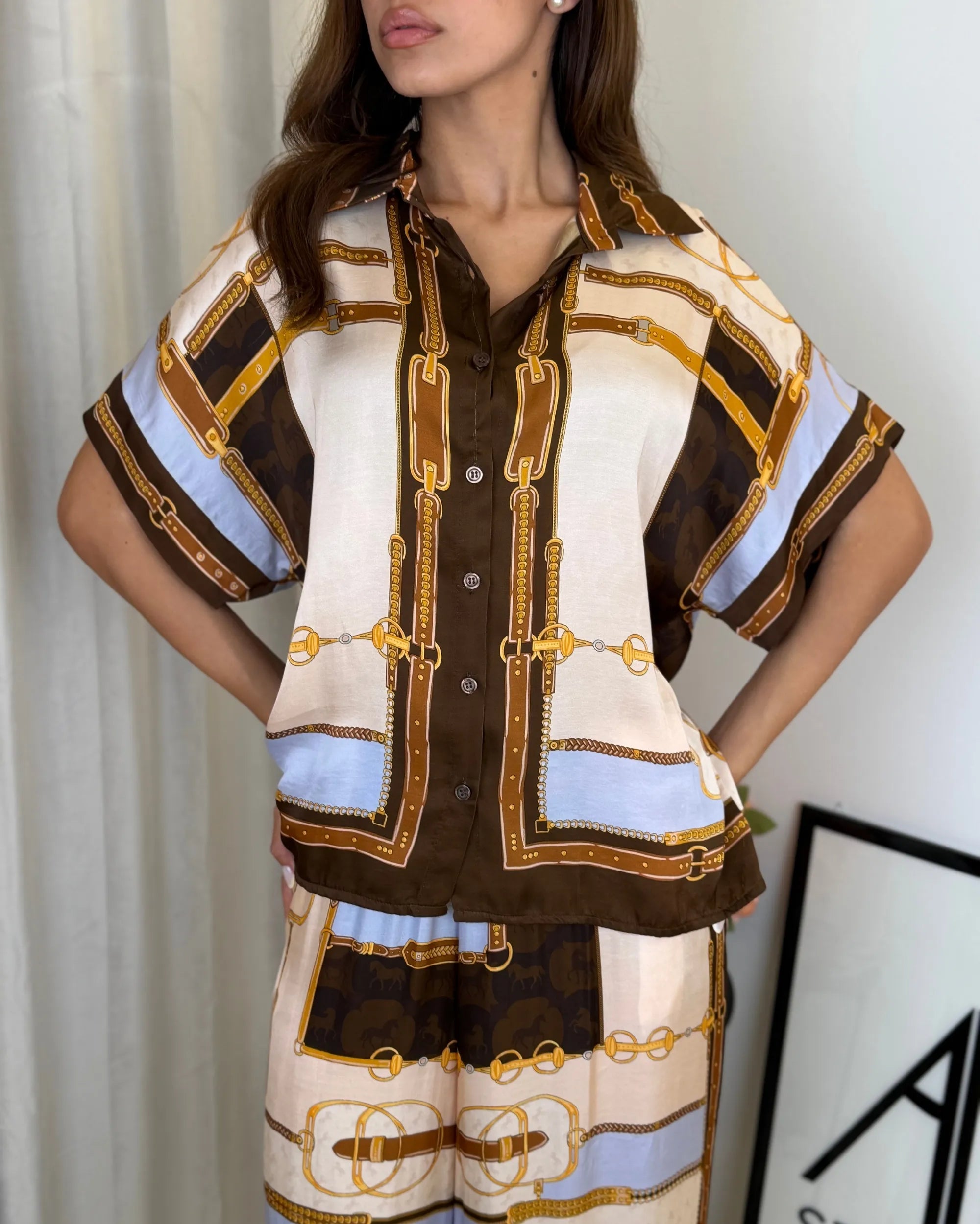 PREMIERE MONTECARLO- CAMICIA MISTO SETA