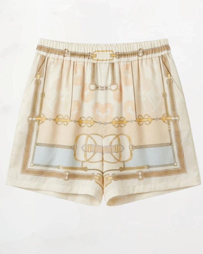 PREMIERE MONTECARLO - SHORT MISTO SETA