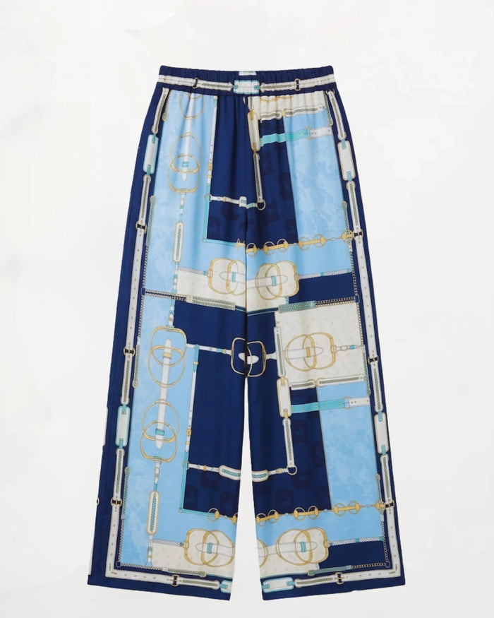 PREMIERE MONTECARLO - PANTALONE MISTO SETA