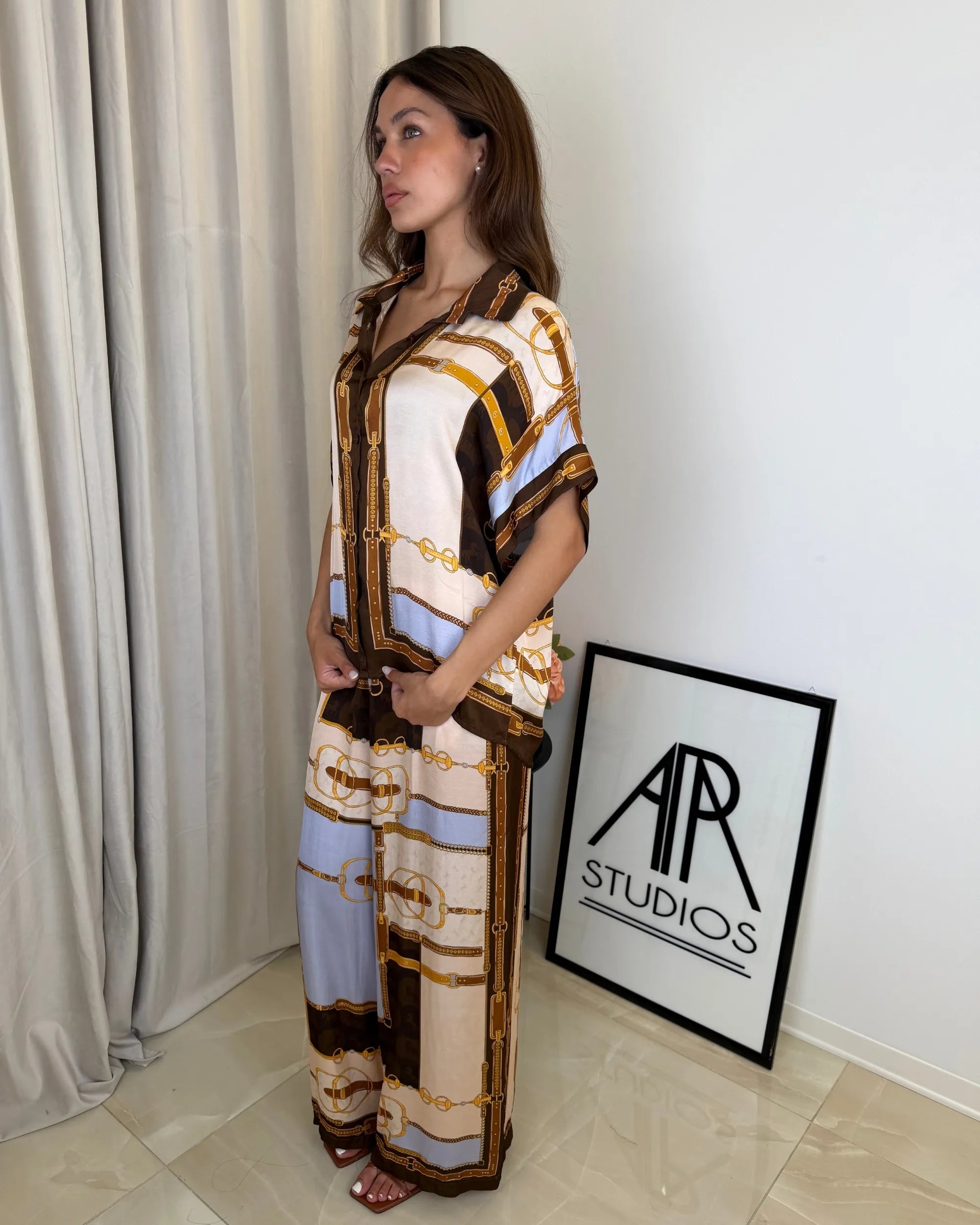 PREMIERE MONTECARLO - PANTALONE MISTO SETA