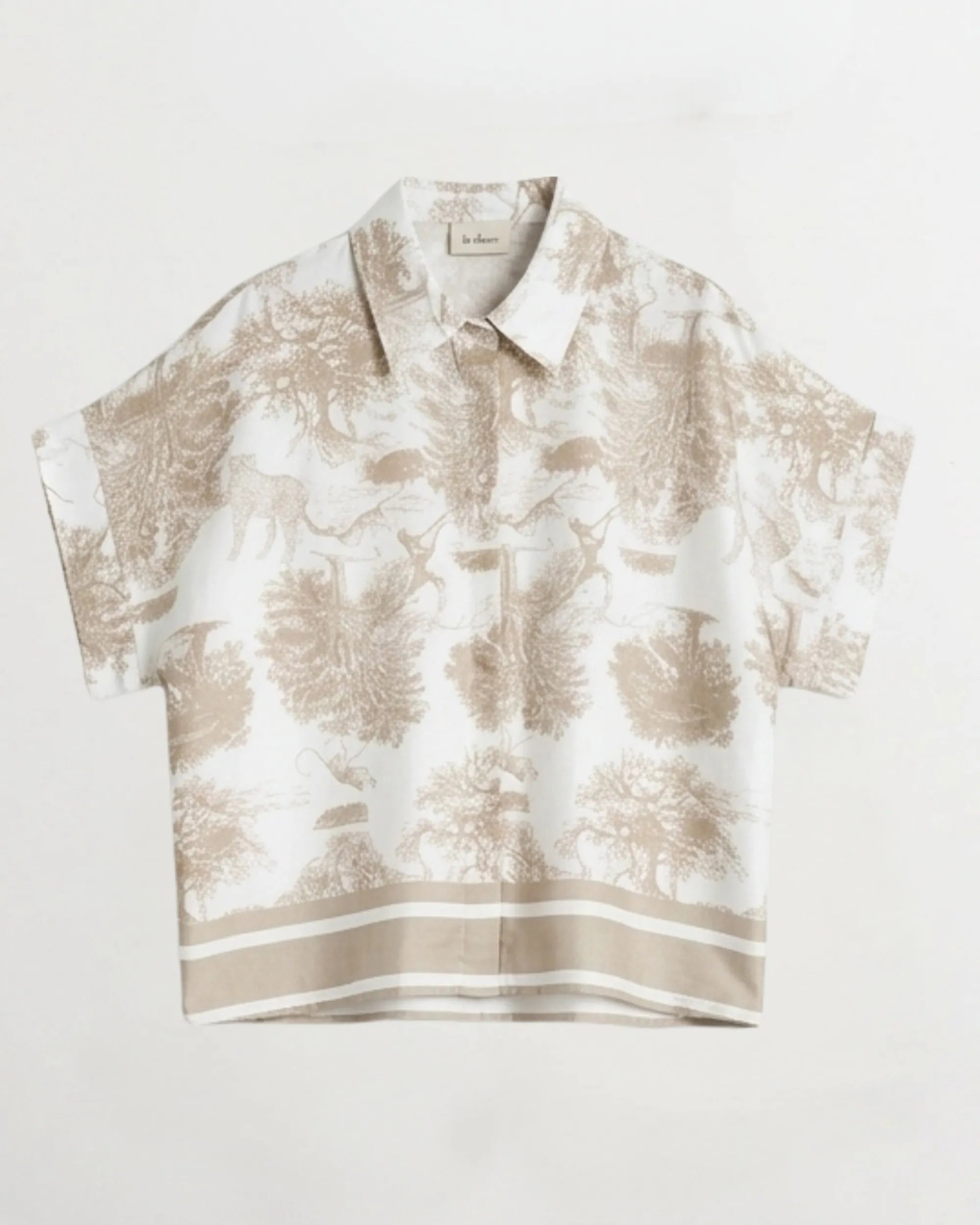 PREMIERE SAINT TROPEZ - CAMICIA MISTO SETA