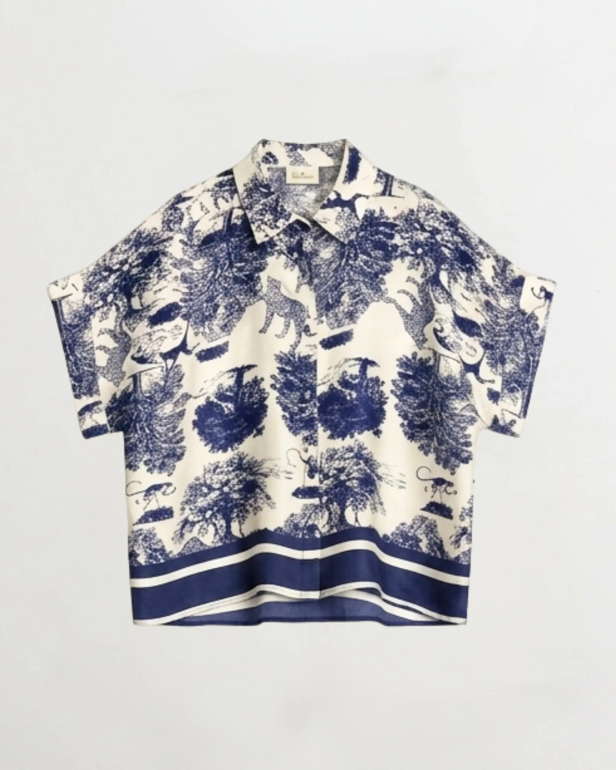 PREMIERE SAINT TROPEZ - CAMICIA MISTO SETA