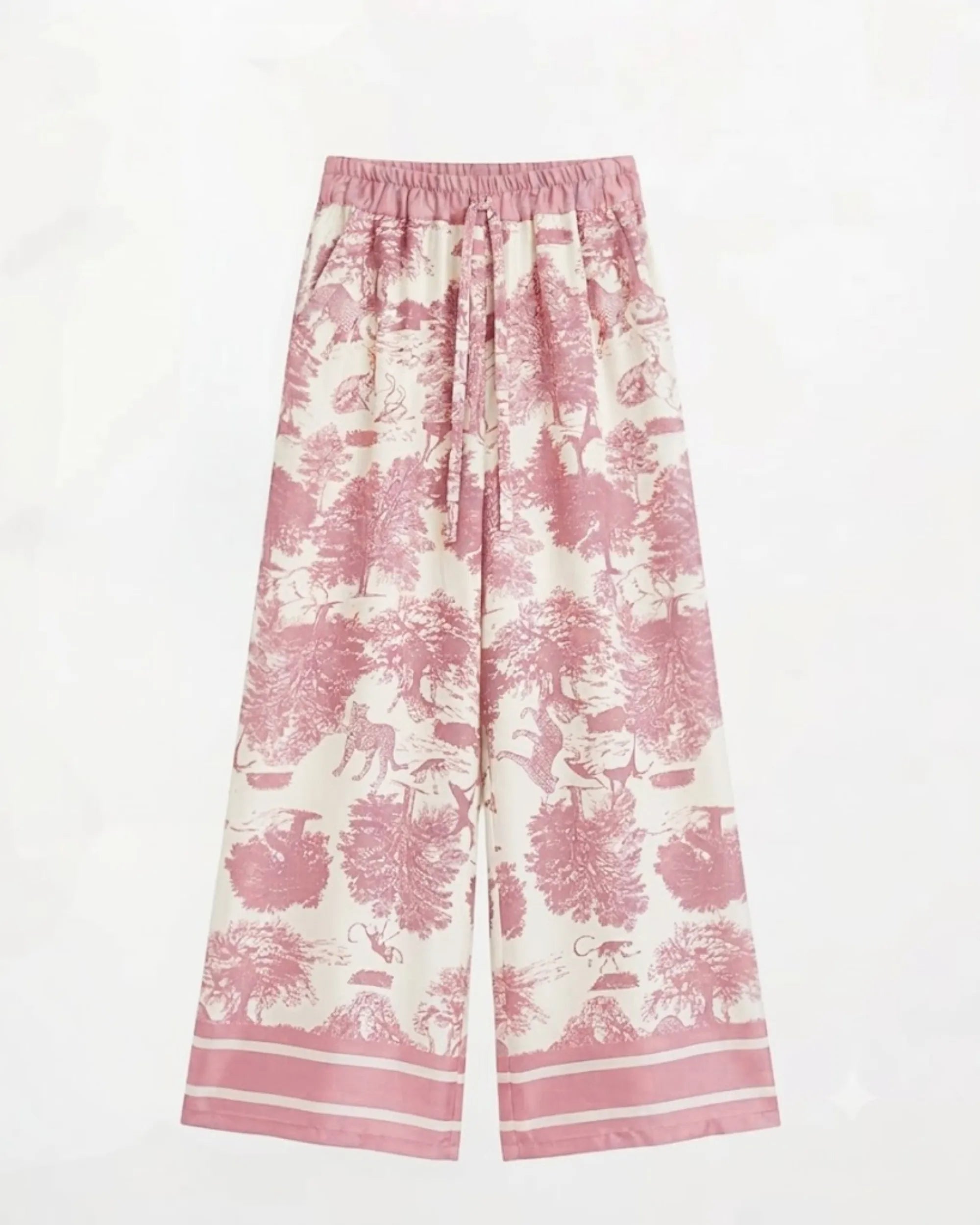 PREMIERE SAINT TROPEZ - SILK BLEND TROUSERS