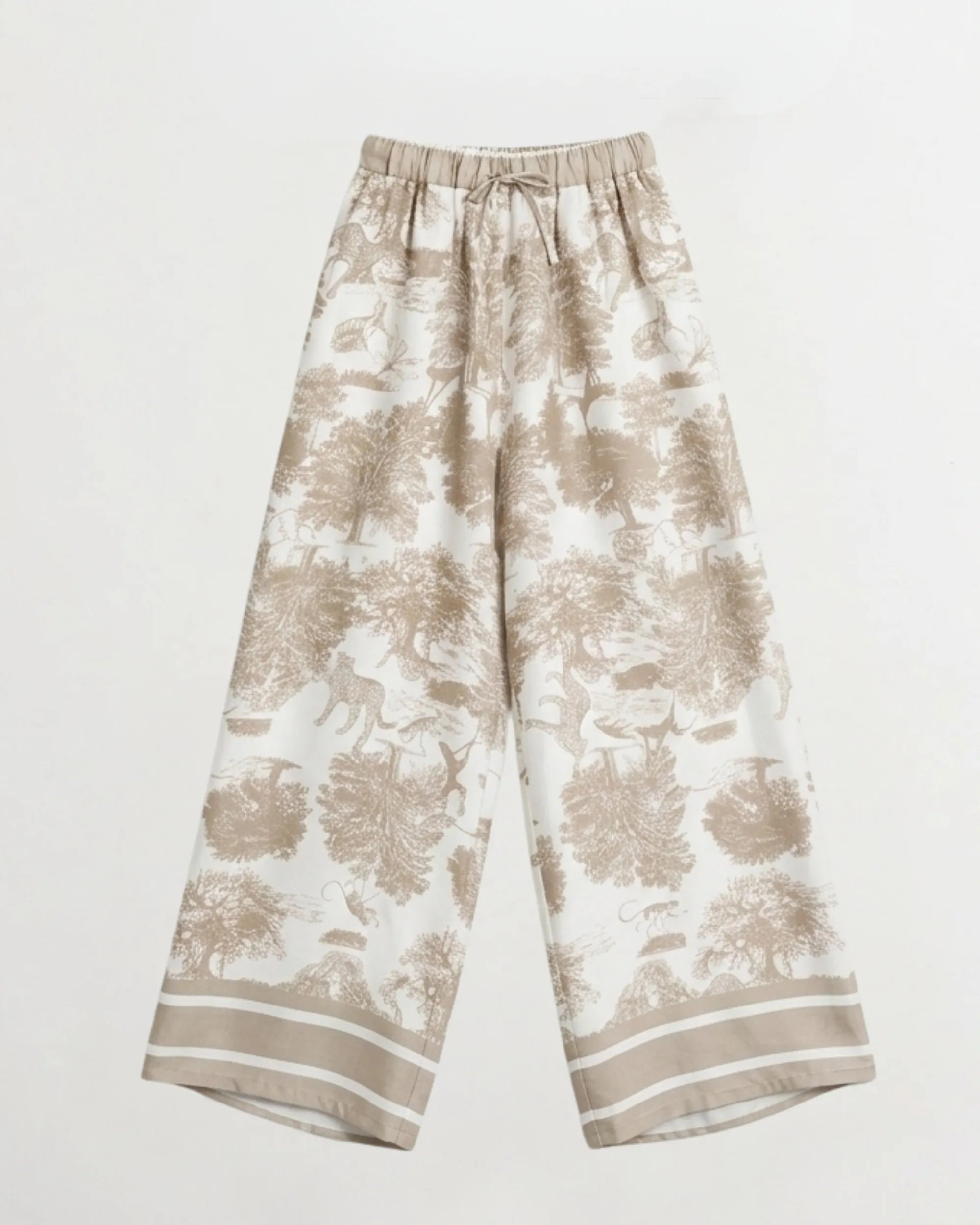 PREMIERE SAINT TROPEZ - PANTALONE MISTO SETA