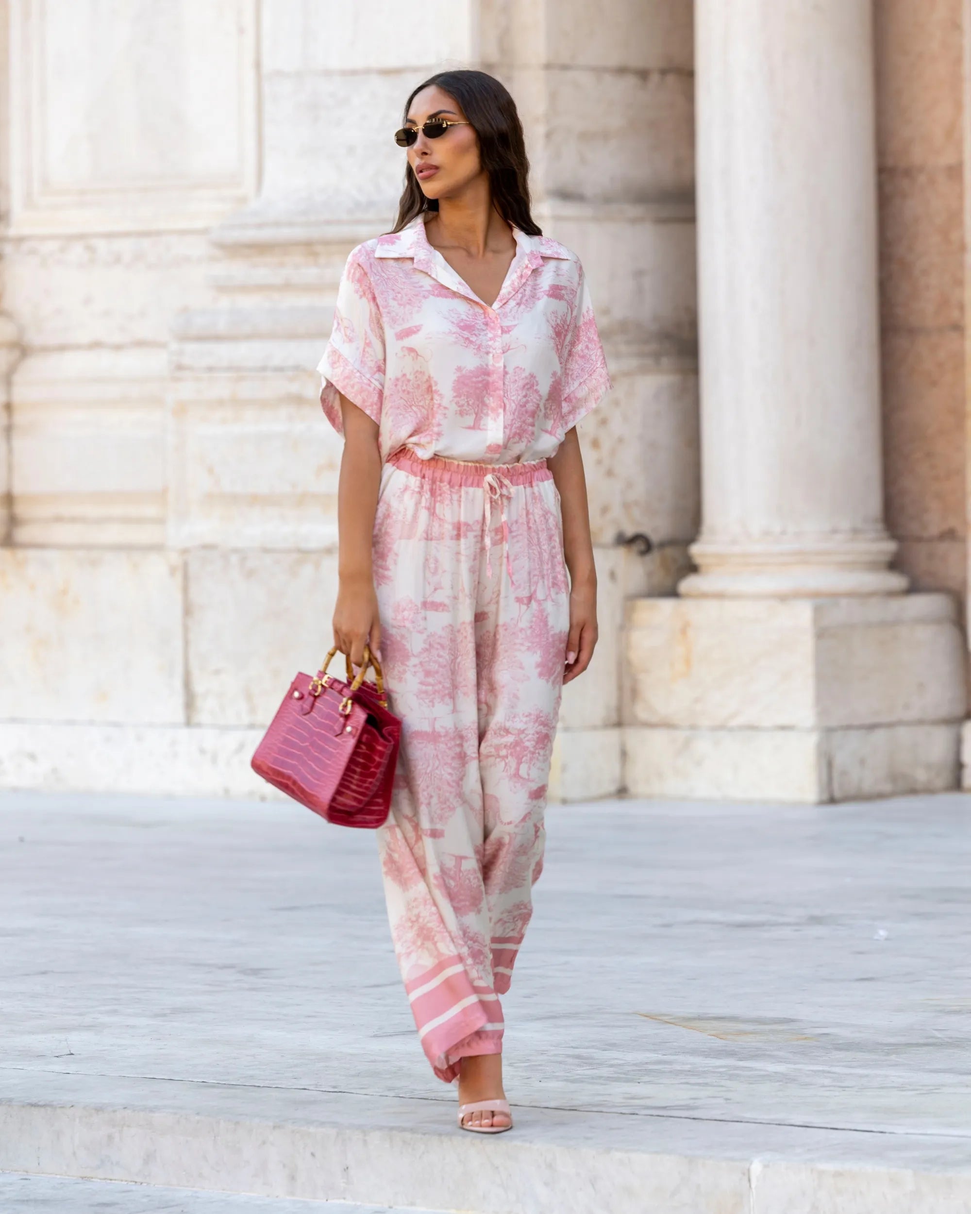PREMIERE SAINT TROPEZ - SILK BLEND TROUSERS