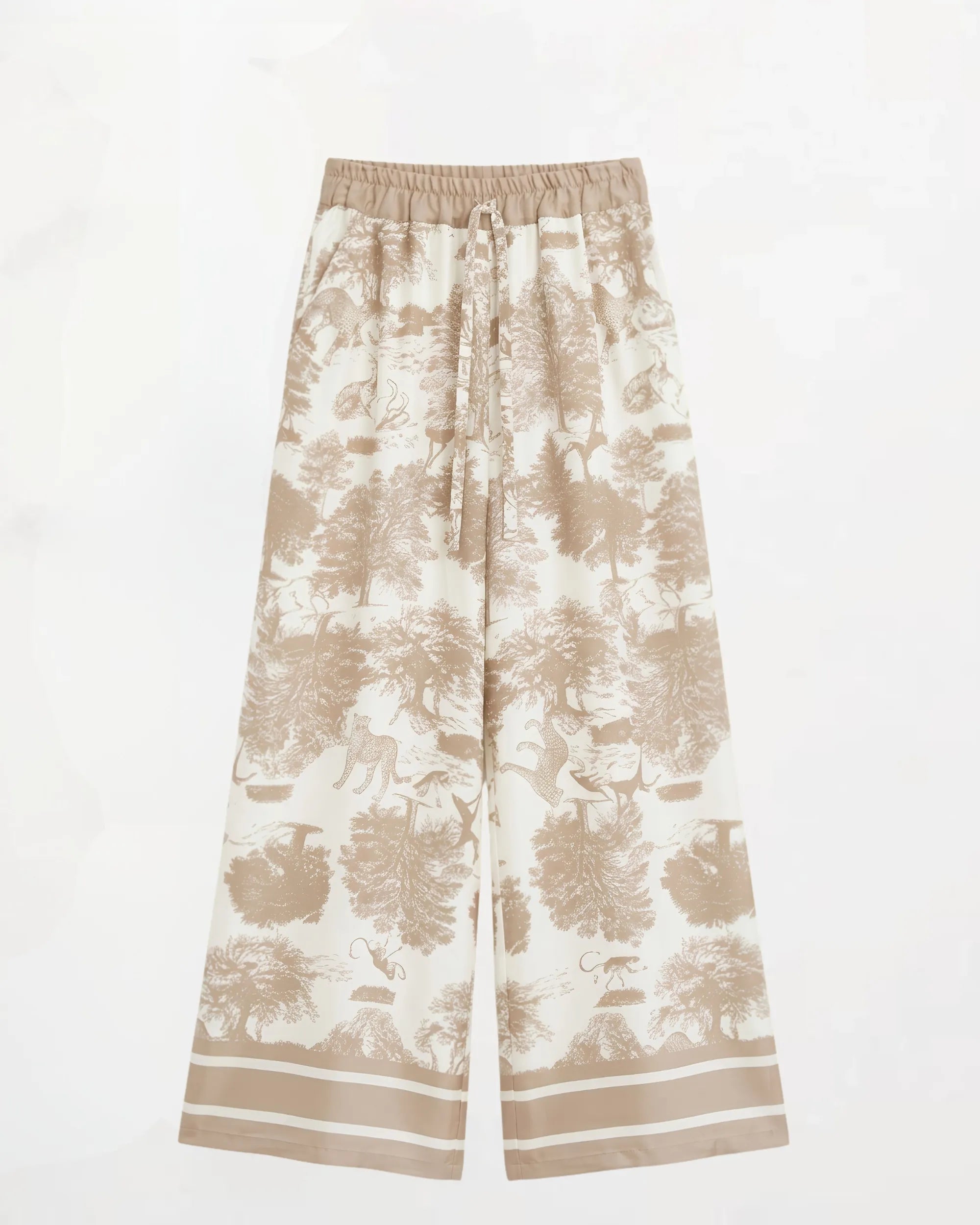 PREMIERE SAINT TROPEZ - PANTALONE MISTO SETA