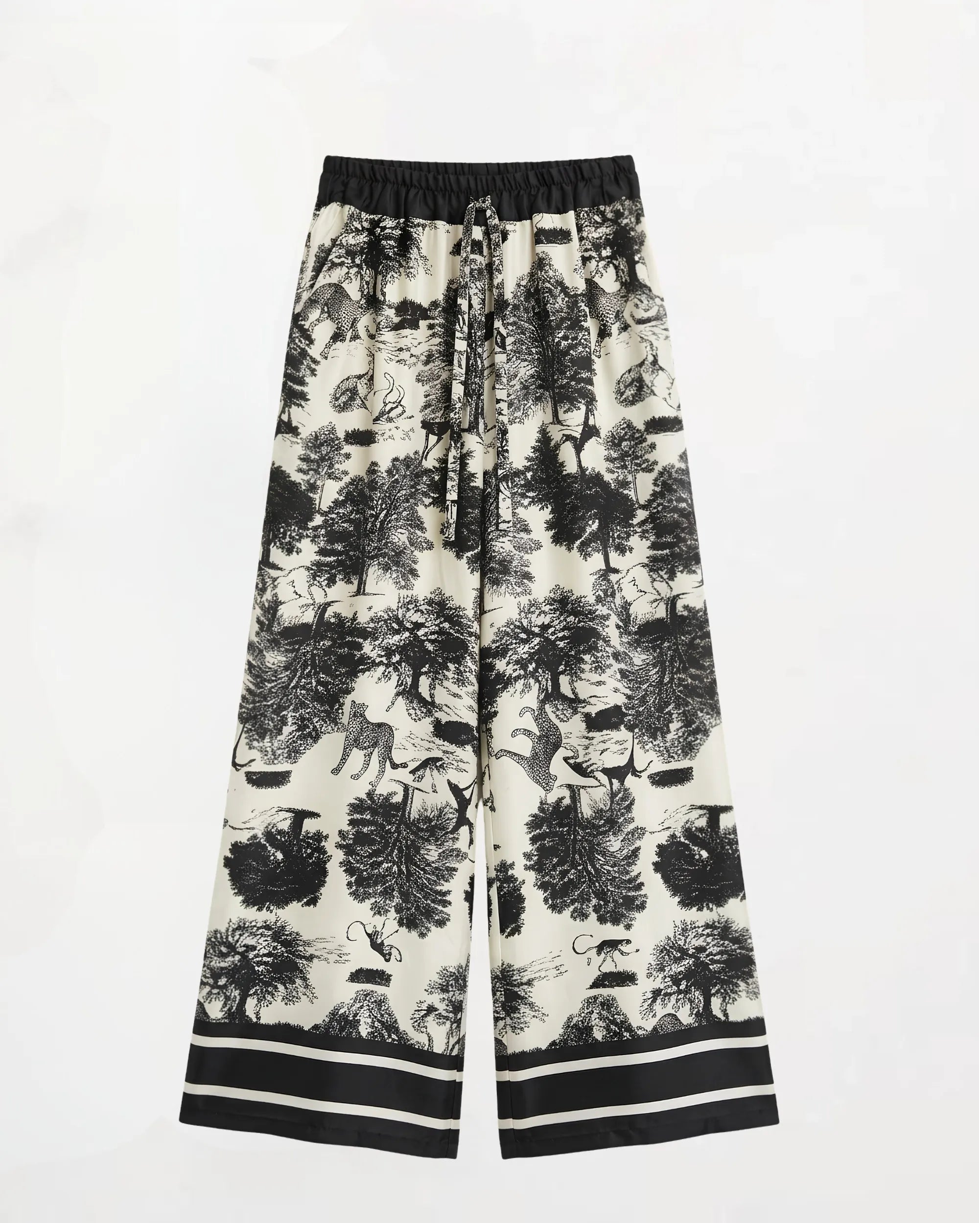 PREMIERE SAINT TROPEZ - PANTALONE MISTO SETA
