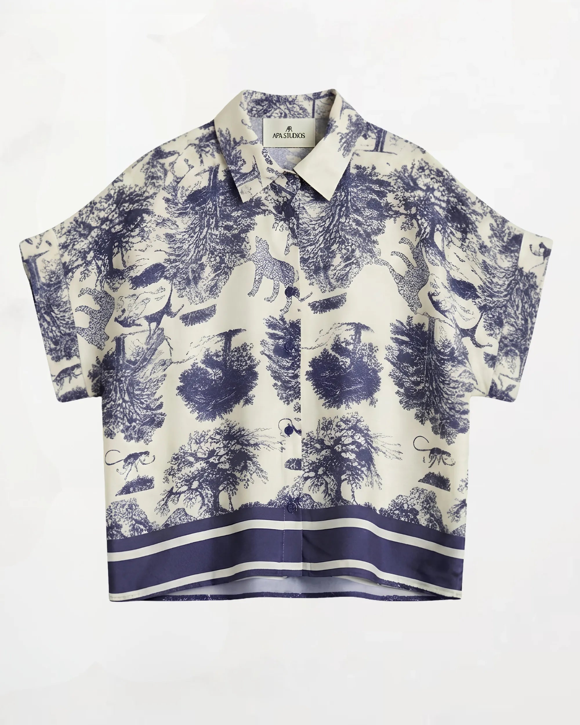 PREMIERE SAINT TROPEZ - CAMICIA MISTO SETA