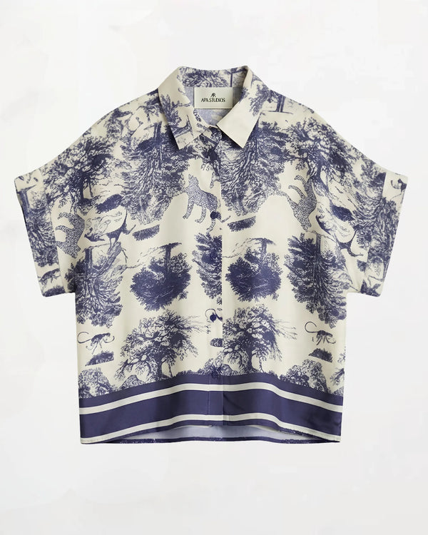 PREMIERE SAINT TROPEZ - CAMICIA MISTO SETA