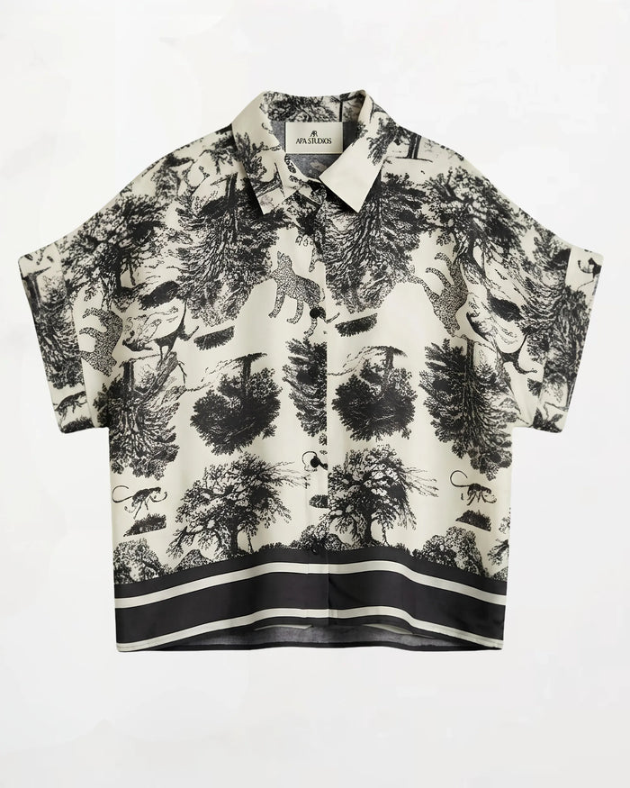 PREMIERE SAINT TROPEZ - CAMICIA MISTO SETA
