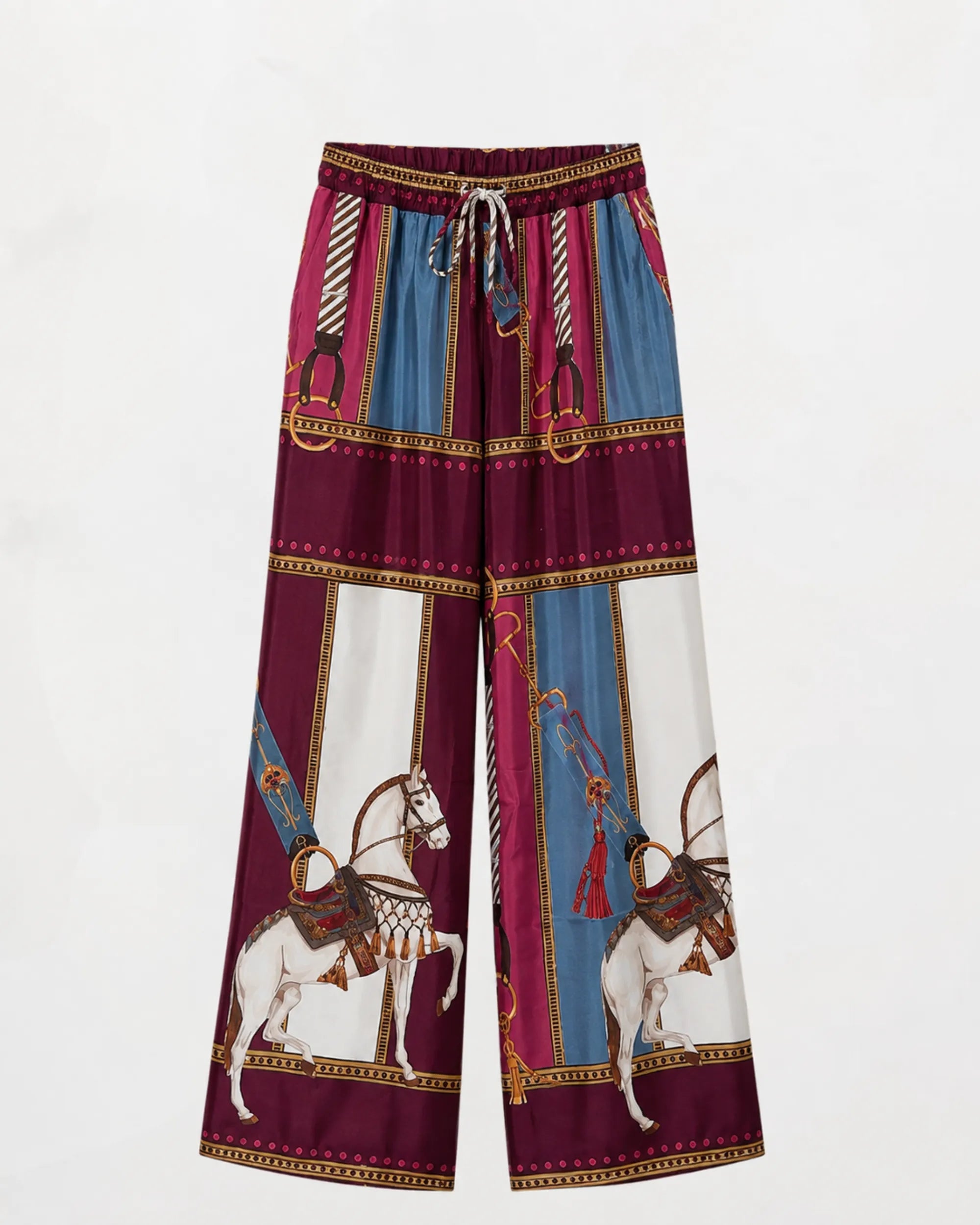 PREMIERE VIENNA - SILK BLEND TROUSERS