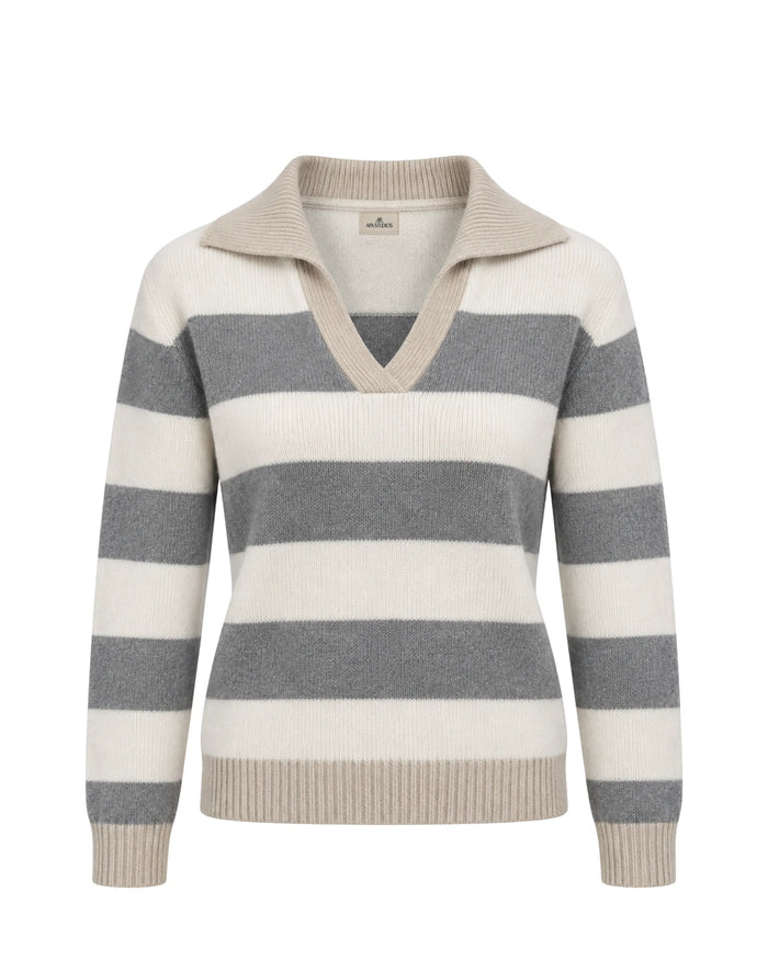 ROYAL LIGNES- POLO MISTO LANA/CASHEMERE