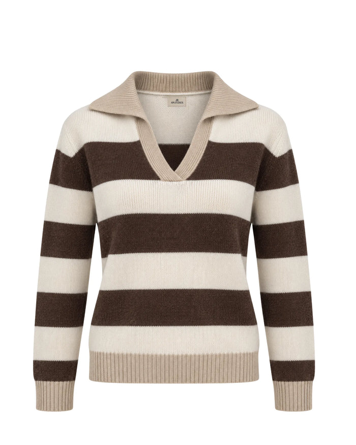 ROYAL LIGNES- POLO MISTO LANA/CASHEMERE