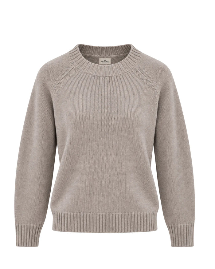 ROYAL PERLE' - MAGLIONE MISTO LANA/CASHEMERE