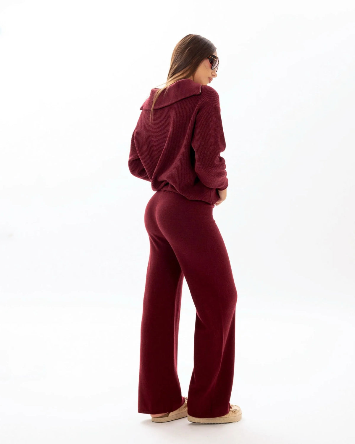ROYAL UNI- PULLOVER ZIP MISTO LANA/CASHEMERE