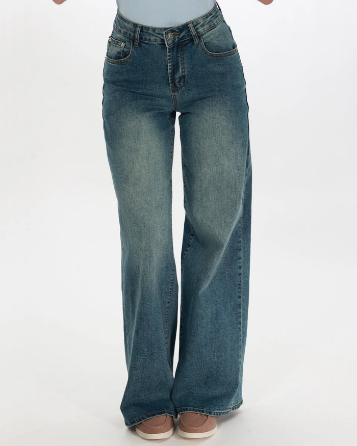 SALLY - JEANS A PALAZZO