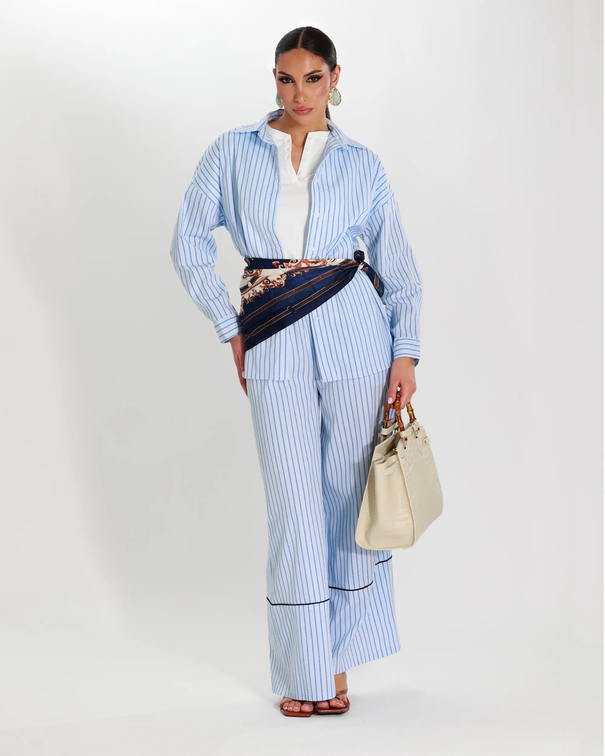 SANTORINI COTTON- CAMICIA