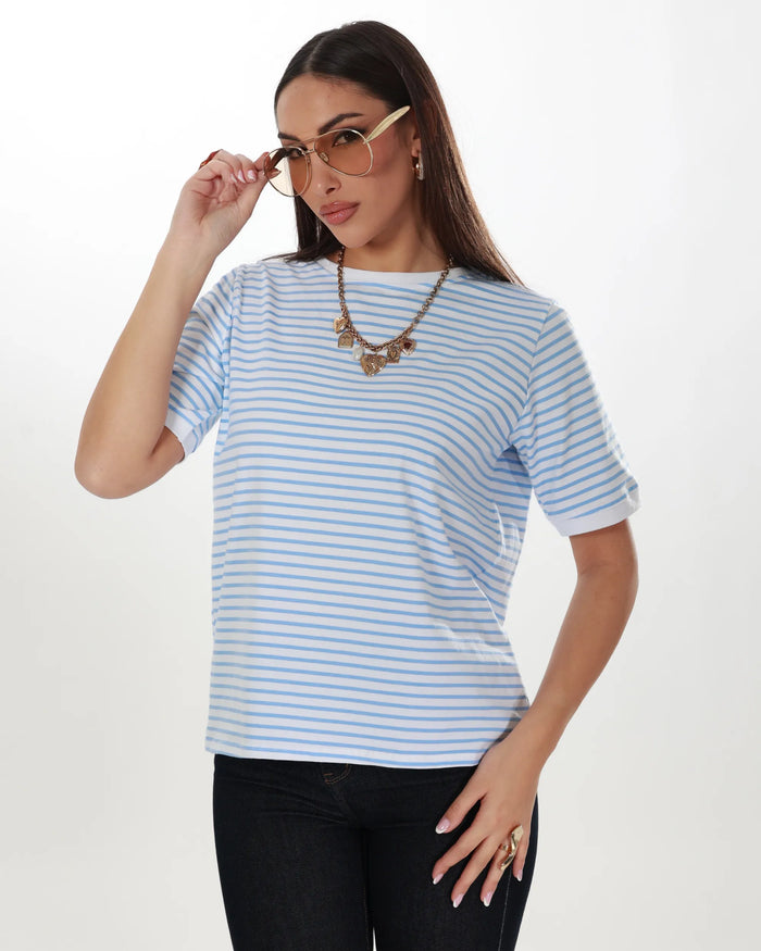 T-SHIRT A RIGHE