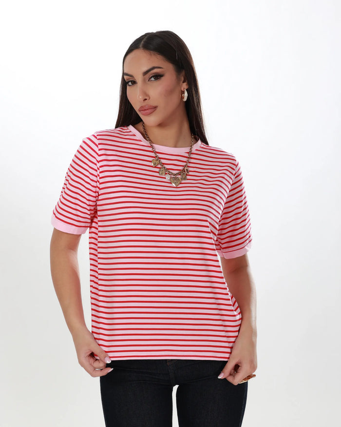 T-SHIRT A RIGHE