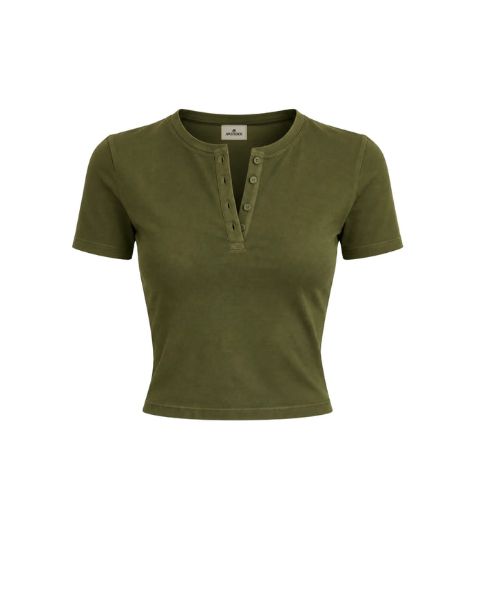 TAYLA- T-SHIRT CON BOTTONCINI