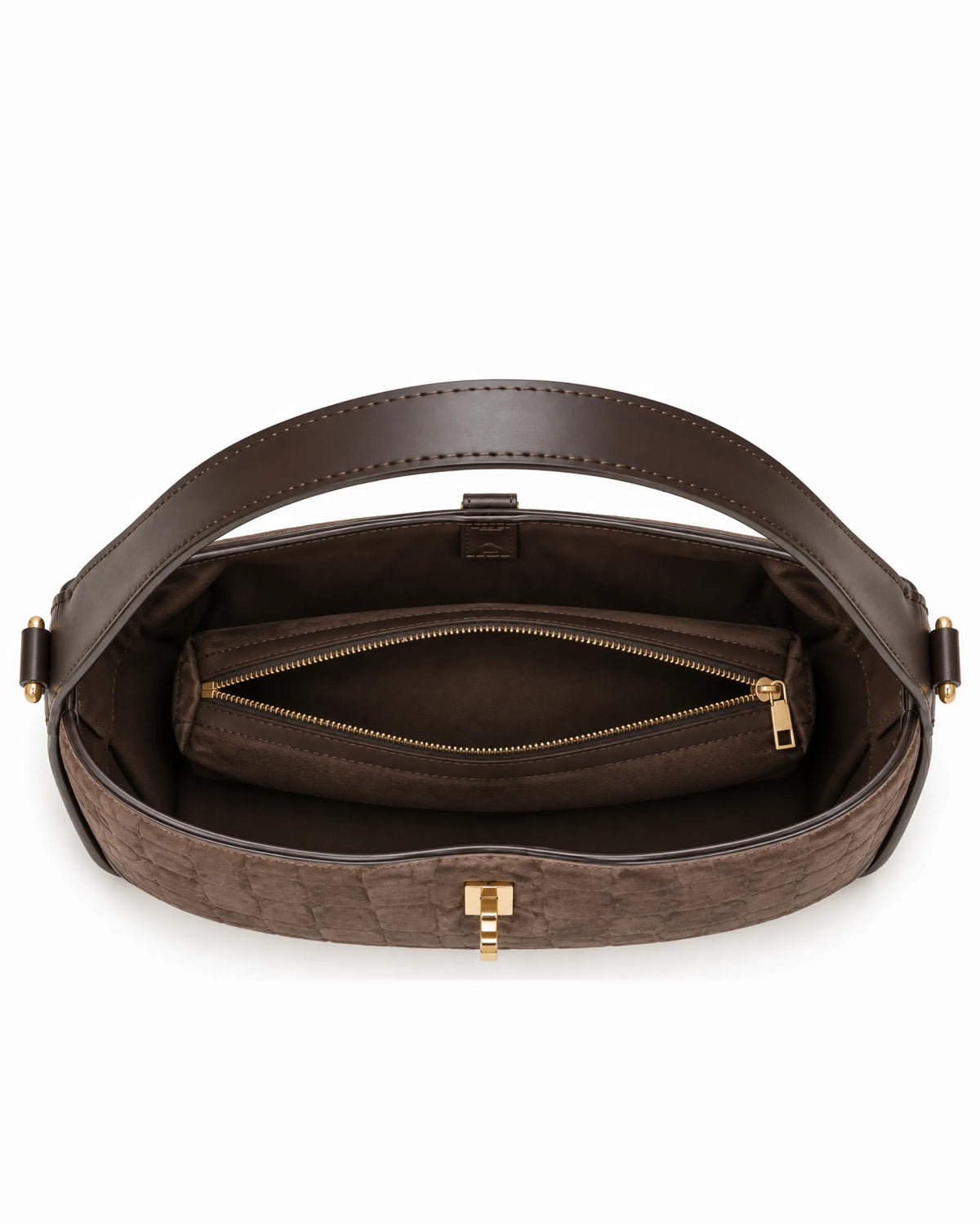 VIRGINIA CROCO SUEDE BIG