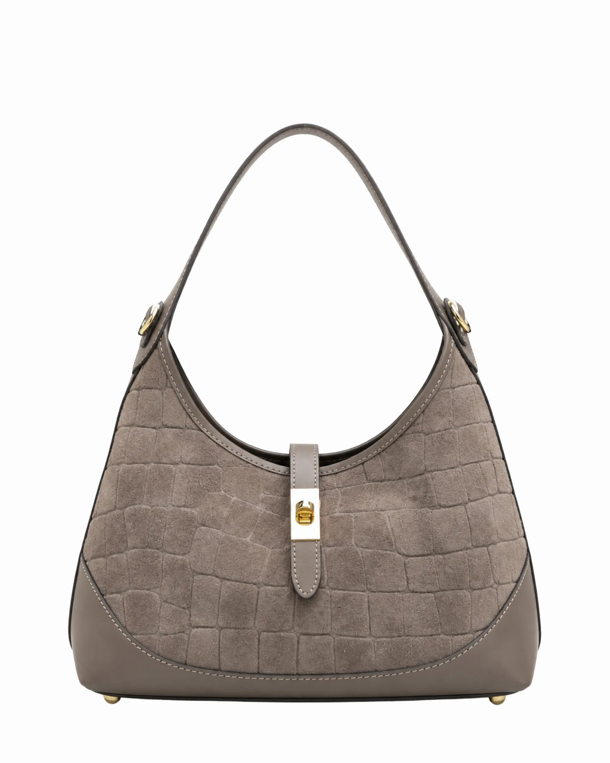 VIRGINIA CROCO SUEDE BIG