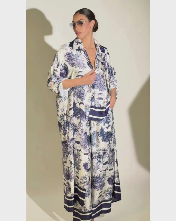 PREMIERE SAINT TROPEZ - CAMICIA MISTO SETA