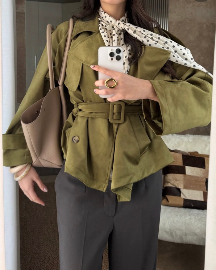 COLORADO - TRENCH SUEDE